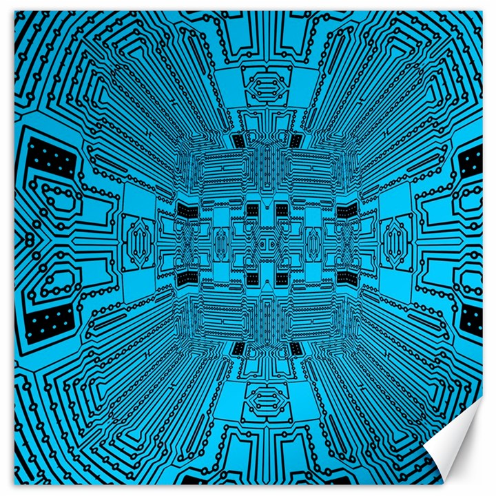 Technology Board Trace Digital Canvas 20  x 20 