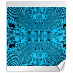 Technology Board Trace Digital Canvas 20  X 24  by Wegoenart