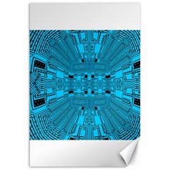 Technology Board Trace Digital Canvas 20  X 30  by Wegoenart