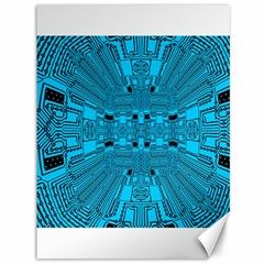 Technology Board Trace Digital Canvas 36  X 48  by Wegoenart