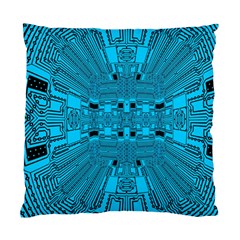 Technology Board Trace Digital Standard Cushion Case (one Side) by Wegoenart