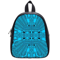 Technology Board Trace Digital School Bag (small) by Wegoenart