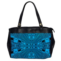 Technology Board Trace Digital Oversize Office Handbag by Wegoenart