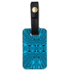 Technology Board Trace Digital Luggage Tags (one Side)  by Wegoenart