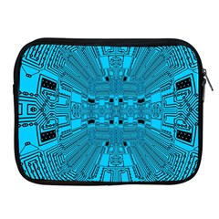 Technology Board Trace Digital Apple Ipad 2/3/4 Zipper Cases by Wegoenart