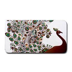 Peacock Graceful Bird Animal Medium Bar Mats by Wegoenart