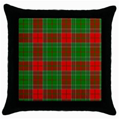 Lumberjack Plaid Buffalo Plaid Throw Pillow Case (black) by Wegoenart