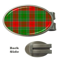 Lumberjack Plaid Buffalo Plaid Money Clips (oval)  by Wegoenart