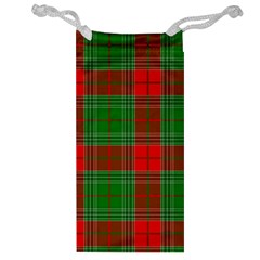 Lumberjack Plaid Buffalo Plaid Jewelry Bag by Wegoenart