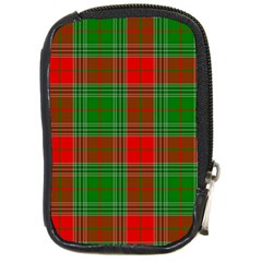 Lumberjack Plaid Buffalo Plaid Compact Camera Leather Case by Wegoenart