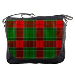 Lumberjack Plaid Buffalo Plaid Messenger Bag by Wegoenart