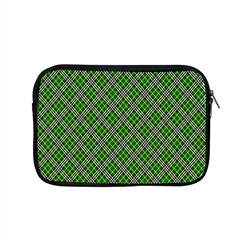 Lumberjack Plaid Buffalo Plaid Green White Apple MacBook Pro 15  Zipper Case