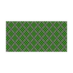 Lumberjack Plaid Buffalo Plaid Green White Yoga Headband