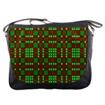 Lumberjack Plaid Buffalo Plaid Messenger Bag Front