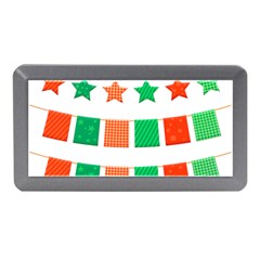 Christmas Bunting Banners Tassel Memory Card Reader (mini) by Wegoenart