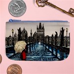 Rain in Prague Large Coin Purse Front