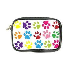 Paw Print Paw Prints Background Coin Purse by Wegoenart