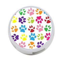 Paw Print Paw Prints Background 4-port Usb Hub (two Sides) by Wegoenart