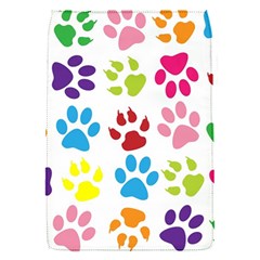 Paw Print Paw Prints Background Removable Flap Cover (s)