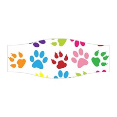 Paw Print Paw Prints Background Stretchable Headband by Wegoenart