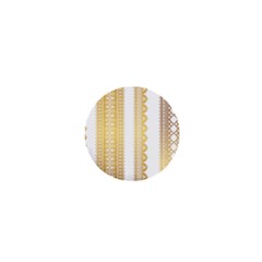 Lace Gold Euclidean Vector 1  Mini Buttons by Wegoenart