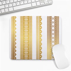 Lace Gold Euclidean Vector Large Mousepads