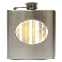 Lace Gold Euclidean Vector Hip Flask (6 oz)