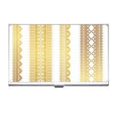 Lace Gold Euclidean Vector Business Card Holder