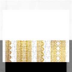 Lace Gold Euclidean Vector Rectangular Jigsaw Puzzl