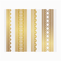 Lace Gold Euclidean Vector Small Glasses Cloth