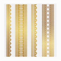 Lace Gold Euclidean Vector Medium Glasses Cloth (2-Side)