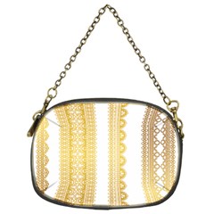 Lace Gold Euclidean Vector Chain Purse (One Side)