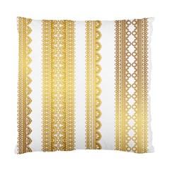 Lace Gold Euclidean Vector Standard Cushion Case (Two Sides)