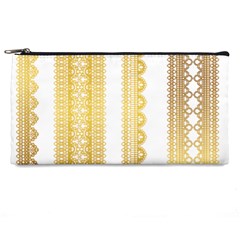 Lace Gold Euclidean Vector Pencil Cases