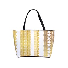 Lace Gold Euclidean Vector Classic Shoulder Handbag