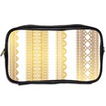 Lace Gold Euclidean Vector Toiletries Bag (Two Sides) Back