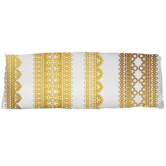 Lace Gold Euclidean Vector Body Pillow Case (Dakimakura)