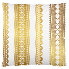 Lace Gold Euclidean Vector Large Cushion Case (One Side)