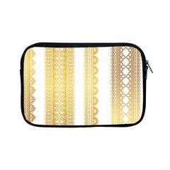 Lace Gold Euclidean Vector Apple iPad Mini Zipper Cases