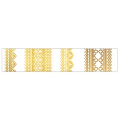 Lace Gold Euclidean Vector Small Flano Scarf