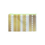 Lace Gold Euclidean Vector Cosmetic Bag (XS) Front