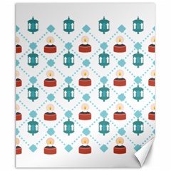 Geometric Patterns Pattern Candles Lights Canvas 20  X 24 