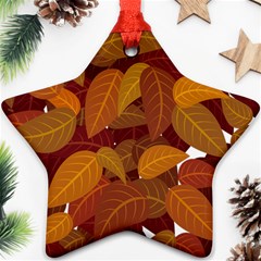 Leaves Pattern Ornament (star)