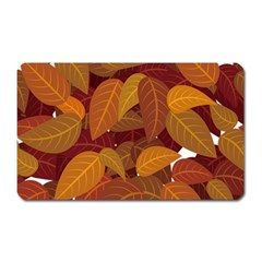 Leaves Pattern Magnet (rectangular)