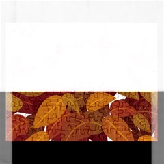 Leaves Pattern Rectangular Jigsaw Puzzl