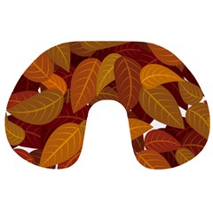 Leaves Pattern Travel Neck Pillows