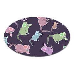 Animals Mouse Cartoon Pet Oval Magnet