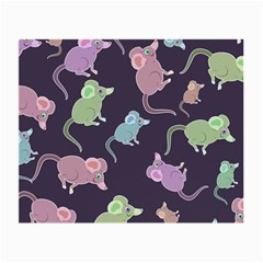 Animals Mouse Cartoon Pet Small Glasses Cloth by Wegoenart