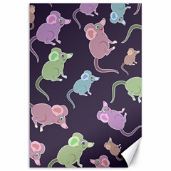 Animals Mouse Cartoon Pet Canvas 12  x 18 