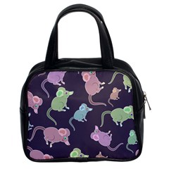 Animals Mouse Cartoon Pet Classic Handbag (Two Sides)